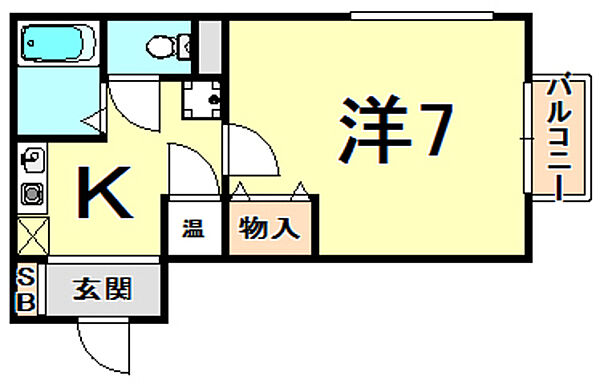 アヴェニール岡本 410｜兵庫県神戸市東灘区岡本７丁目(賃貸マンション1K・4階・22.63㎡)の写真 その2