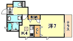 Ｐｏｎｄｏｋ　Ｍｅｒａｈ 102 ｜ 兵庫県神戸市灘区赤松町１丁目（賃貸アパート1R・1階・32.49㎡） その2