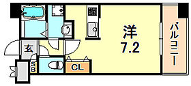 ラウル六甲道 606 ｜ 兵庫県神戸市灘区鹿ノ下通３丁目（賃貸マンション1R・6階・23.27㎡） その2