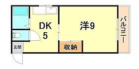 ベース・ワン 303 ｜ 兵庫県神戸市灘区船寺通５丁目（賃貸マンション1DK・3階・30.00㎡） その2