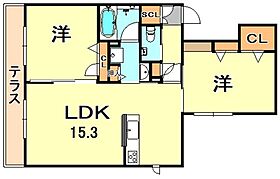 Ｍａｉｓｏｎ　ｄｅ　Ｙｕｚｕ 105 ｜ 兵庫県神戸市東灘区深江南町３丁目（賃貸マンション2LDK・1階・63.04㎡） その2