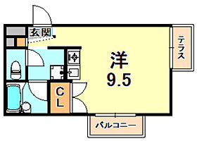 ラムールイワヤ 103 ｜ 兵庫県神戸市灘区岩屋北町３丁目（賃貸アパート1R・1階・24.82㎡） その2