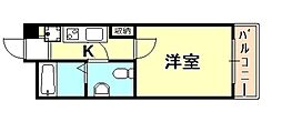 間取図画像 1K
