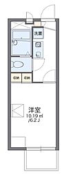 レオパレス岡本 1Kの間取図画像