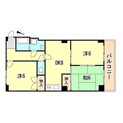 ロイヤルコートナグラ 2階