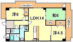 コモンパレス清水が丘 4階