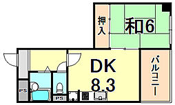間取図画像 1DK