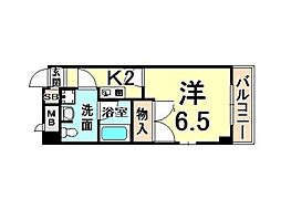 間取図画像 1K