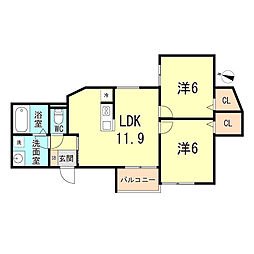 SApt玉津町〜春とそよ風のフィオーレ〜 1階