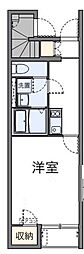 レオネクスト六甲篠原 1Kの間取図画像