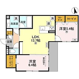 グラン アルベロ 1階