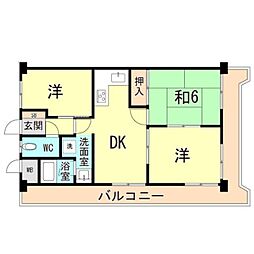 グリーンハイツ青木 6階/601