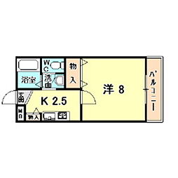 青木町ＹＵＭＩＮＧ　ＦＬＡＴ 1階