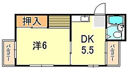 間取図画像 1DK