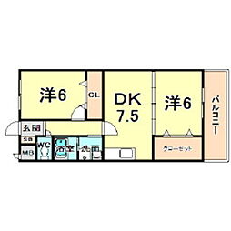 アルカサル甲子園 2階