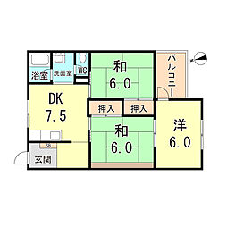 白川台グリーンハイツ 4階/403