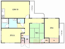 間取図画像 3LDK