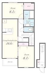 ユニヴェール 2階