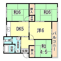 間取図画像 4DK