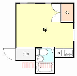 間取図画像 ワンルーム