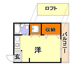 間取図画像 ワンルーム