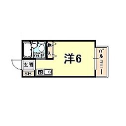 間取図画像 1K
