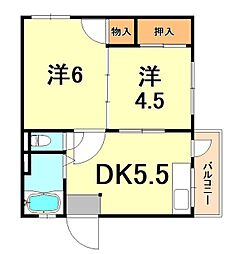 メゾン熊内V 3階/302