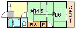 立花マンション 4階/405