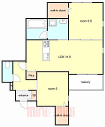 (仮称)灘区篠原中町2丁目ヘーベルメゾン 2階/205
