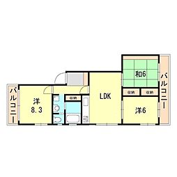 山手ハイツ 5階