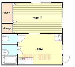 セジュール北町 2階/202