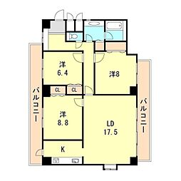 グランドール熊内 7階