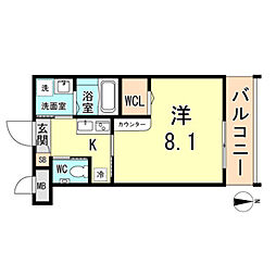 ワコーレヴィータ西宮ＥＡＳＴ 2階/205