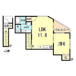 シェリル神戸岡本 2階