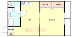 ヴィラＭＮ−1 2階