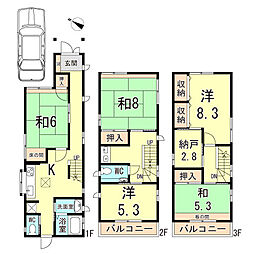 浜山通4丁目貸家