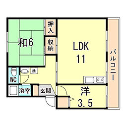 新多聞第2住宅　116号棟 4階