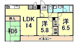 プラビーラコート1 2階