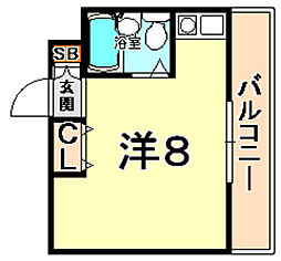 ルーブル西灘 1階