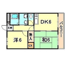 メゾン・ド・平岡2番館 4階