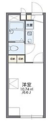 レオパレスViVi芦屋 1Kの間取図画像