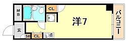 メゾン・ド・エミュウ ワンルームの間取図画像