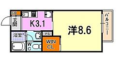 シャーメゾン甲南山手 2階/205
