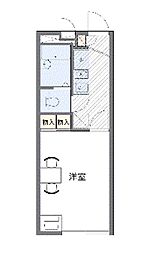 レオパレス香蘭 1階/105