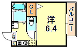 毛利ハイツ 2階
