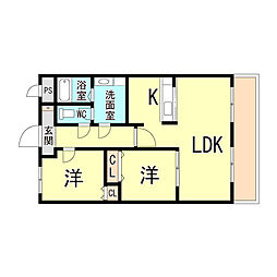 メゾン神和　Ｃ棟 3階