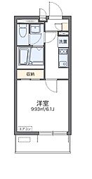 レオネクスト御影中町 1Kの間取図画像
