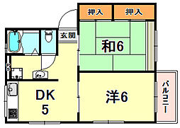 ハイツ松田 2階