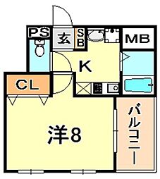 ジェヌイン本山 3階