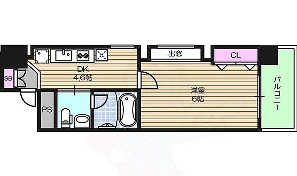 東小橋2番館 ｜大阪府大阪市東成区東小橋２丁目(賃貸マンション1DK・5階・27.60㎡)の写真 その2